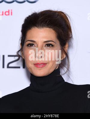 Marisa Tomei nimmt an der Abschlussgala des AFI Fest 2015 Teil: „The Big Short“-Weltpremiere im chinesischen Theater. Stockfoto