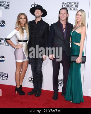 Florida Georgia Line 2015 American Music Awards im Microsoft Theater Stockfoto