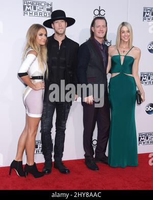 Florida Georgia Line 2015 American Music Awards im Microsoft Theater Stockfoto