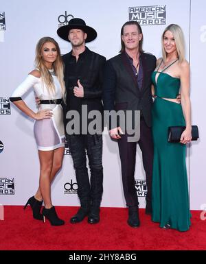 Florida Georgia Line American Music Awards 2015 im Microsoft Theater. Stockfoto