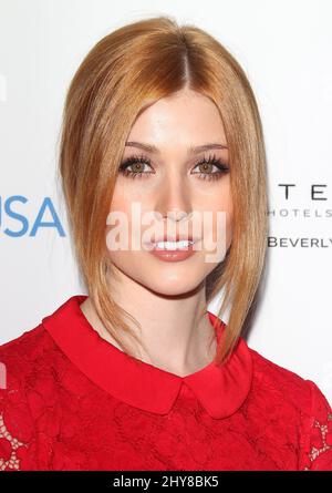 Katherine McNamara nimmt am ersten World AIDS Day Teil, der im Sofitel Hotel stattfindet Stockfoto