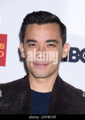 Conrad Ricamora nimmt am Sonntag, 6. Dezember 2105, an der TrevorLIVE LA 2015 im Hollywood Palladium in Los Angeles Teil. Stockfoto