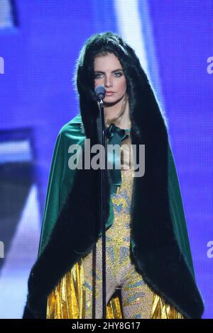 Miss Ireland, Joanna Cooper nimmt 2015 an der Miss Universe National Costume Show, Planet Hollywood Resort & Casino, Teil Stockfoto