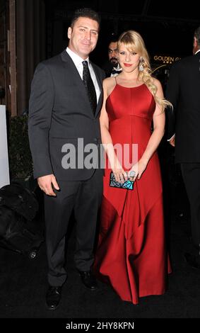 Jodie Sweetin nimmt an der Afterparty der Weinstein Company und Netflix Golden Globes im Beverly Hilton Hotel in Beverly Hills, Kalifornien, Teil. Stockfoto