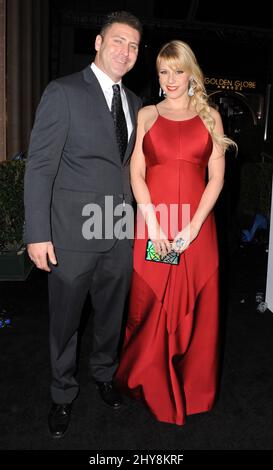 Jodie Sweetin nimmt an der Afterparty der Weinstein Company und Netflix Golden Globes im Beverly Hilton Hotel in Beverly Hills, Kalifornien, Teil. Stockfoto