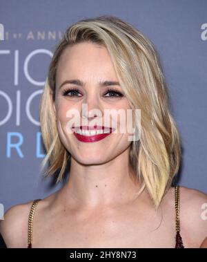 Rachel McAdams besuchte den Presseraum für die Annual Critics' Choice Awards 21. in Los Angeles, Kalifornien. Stockfoto