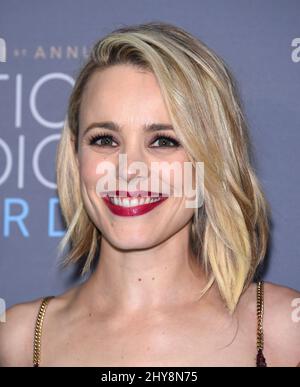 Rachel McAdams besuchte den Presseraum für die Annual Critics' Choice Awards 21. in Los Angeles, Kalifornien. Stockfoto