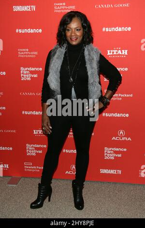 Vanessa Bell Calloway bei der Southside With You Premiere beim Sundance Film Festival 2016 im Eccles Theater in Park City, Utah. Stockfoto