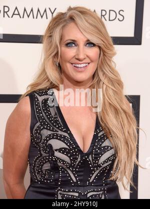 Lee Ann Womack bei den jährlichen Grammy Awards 58. im Staples Center, Los Angeles Stockfoto