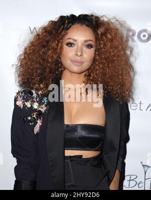 Kat Graham nimmt an der Launch Party des Rogue Magazine #2 Teil, die bei den Pächtern der Bäume abgehalten wird Stockfoto