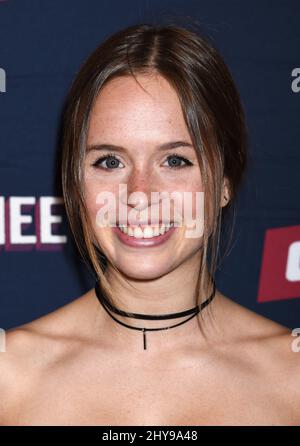 Ryann Shane nimmt an der Premiere der Saison 4 im UTA Theatre Teil Stockfoto