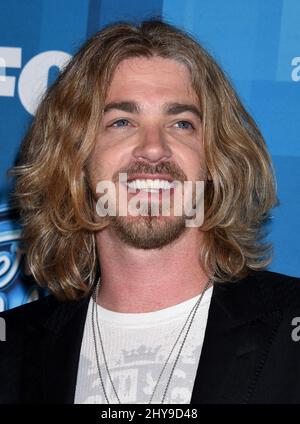 Bucky Covington kommt am Donnerstag, dem 7. April 2016, zum Finale der „American Idol“-Abschiedssaison im Dolby Theater in Los Angeles. Stockfoto