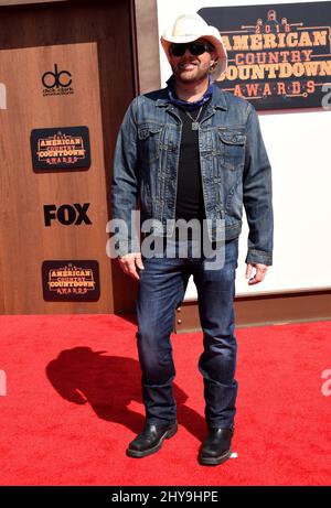 Toby Keith bei den American Country Countdown Awards 2016 im Forum in Los Angeles, USA. Stockfoto