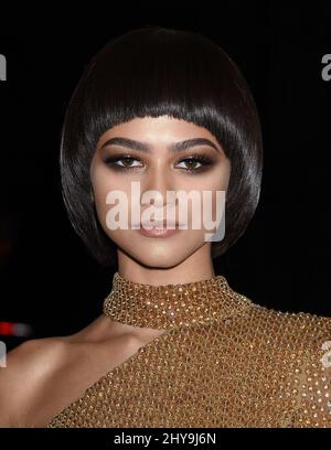 Zendaya Coleman, der am Costume Institute Benefit beim Met teilnimmt, feiert die Eröffnung der Ausstellung „Manus x Machina: Fashion in an Age of Technology“ im Metropolitan Museum of Art in New York, USA. Stockfoto