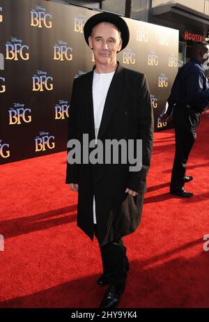 Mark Rylance bei der Premiere von „The BFG“ in Los Angeles. Stockfoto