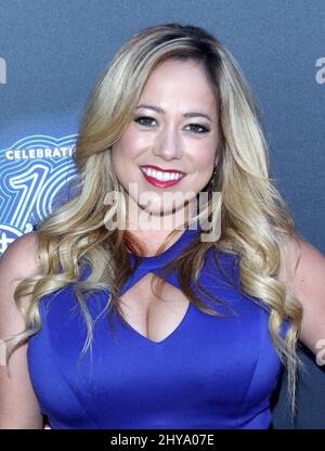 Sabrina Bryan bei der Premiere des 100. Disney Channel Original Films „Adventures in Babysitting“ Stockfoto