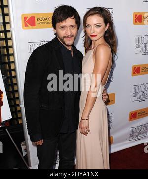 Clifton Collins Jr., Francisco Eastwood bei der Premiere von „Outlaws and Angels“ in Los Angeles im Ahrya Fine Arts Theatre Stockfoto