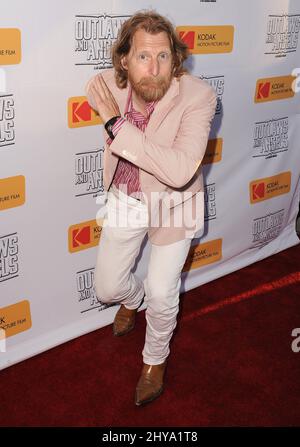 Lew Temple nimmt an der Los Angeles Premiere von „Outlaws and Angels“ im Ahrya Fine Arts Theatre Teil Stockfoto