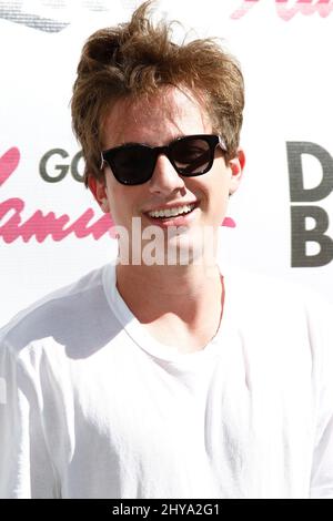 Charlie Puth tritt im JULI 16. 2016 im GO Pool im Flamingo Las Vegas Hotel and Casino auf. Stockfoto