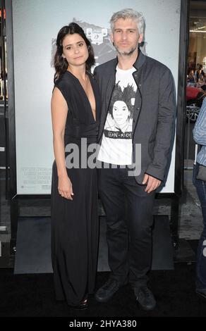 Jason O'Mara, Paige Turco bei der Premiere von „Lights Out“ in Los Angeles Stockfoto