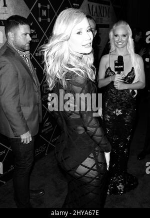 Iggy Azalea nimmt an der Maxim Hot 100 Party im Hollywood Palladium in Los Angeles, USA, Teil. Stockfoto