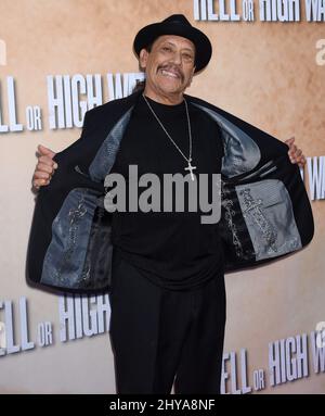 Danny Trejo bei der Hell or High Water Sondervorführung im ArcLight Cinemas Hollywood in Los Angeles, CA, USA, 10. August 2016. Stockfoto