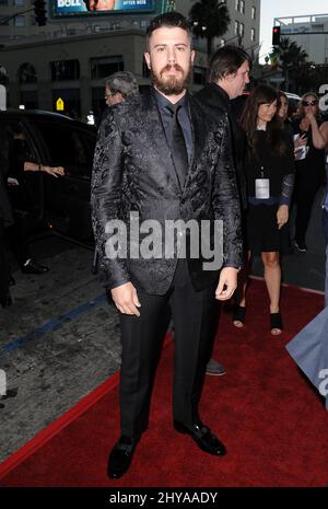 Toby Kebbell nimmt an der „Ben-Hur“-Premiere in Los Angeles Teil, die im TCL Chinese stattfand Stockfoto