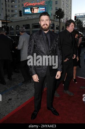 Toby Kebbell nimmt an der „Ben-Hur“-Premiere in Los Angeles Teil, die im TCL Chinese stattfand Stockfoto