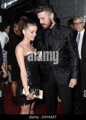 Toby Kebbell nimmt an der „Ben-Hur“-Premiere in Los Angeles Teil, die im TCL Chinese stattfand Stockfoto