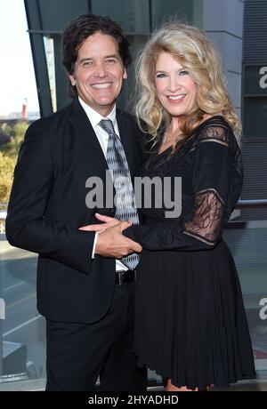 Michael Damian und Janeen Damian nehmen an der jährlichen Tanzgala 6. in Los Angeles Teil Stockfoto