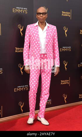 RuPaul 2016 Creative Arts Emmy Awards im Microsoft Theater L.A. LIVE Stockfoto