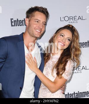 Justin Hartley, Chrishell Stause, nimmt an der Entertainment Weekly Teil, wo die Pre-Emmy Party von L'Oreal Paris auf der Nightingale Plaza veranstaltet wird Stockfoto