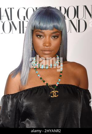 Keke Palmer nimmt an der Eröffnung des Flagship-Stores von West Coast in Beverly Hills, Kalifornien, Teil. Stockfoto