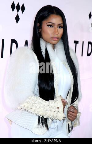 Nicki Minaj TIDAL X: 1015, die am 15. Oktober 2016 im Barclays Center abgehalten wurde. Stockfoto