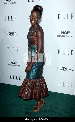 Lupita Nyong'o nimmt an den „Elle Women in Hollywood Awards“ in Los Angeles Teil Stockfoto