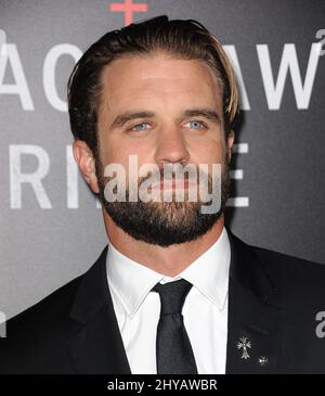 Milo Gibson bei der Premiere von 'Hacksaw Ridge' in Los Angeles Stockfoto