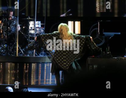 Stevie Nicks tritt bei der Eröffnungsnacht der Heimatstadt Stevie Nicks '24 Karat Gold Tour' mit den Pretenders in der Talking Stick Arena auf. Stockfoto