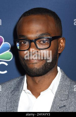 William Jackson Harper kommt bei der NBC an und Vanity Fair stoßen auf die TV-Saison 2016-2017 in Neuehouse Hollywood an Stockfoto
