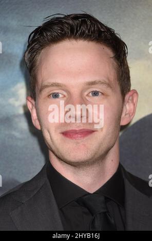 Mark O'Brien kommt bei der LA-Premiere von 'Arrival' am Sonntag, den 6. November 2016, im Regency Village Theatre in Los Angeles an. Stockfoto