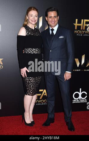 Bryce Dallas Howard nimmt an den jährlichen Hollywood Film Awards 20. im Beverly Hilton Hotel am Sonntag, den 6. November 2016, in Beverly Hills, Kalifornien, Teil. Stockfoto