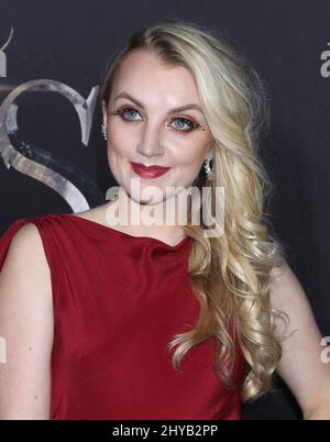 Evanna Lynch nimmt an der Weltpremiere von „Fantastic Beasts and where to Find Them“ in der Alice Tully Hall am Donnerstag, den 10. November 2016, in New York Teil. Stockfoto