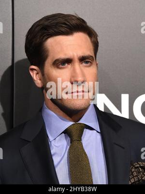 Jake Gyllenhaal bei der Ankunft bei der „Nocturnal Animals“-Vorführung in Los Angeles, die im Hammer Museum stattfand Stockfoto