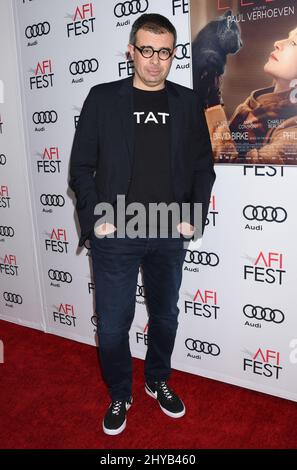 Sagte Ben Said, der an der Vorführung von „Elle“ auf dem AFI Fest 2016 in Los Angeles teilnahm Stockfoto