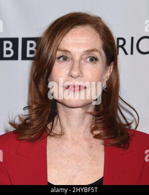 Isabelle Huppert nimmt an der BAFTA Tea Party 2017 in Los Angeles, Kalifornien, Teil Stockfoto