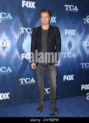 Len Wiseman nimmt an der FOX Winter TCA All Star Party 2017 im Langham Huntington Hotel Teil Stockfoto