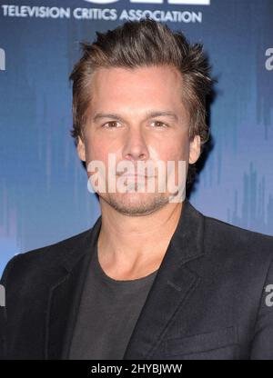 Len Wiseman nimmt an der FOX Winter TCA All Star Party 2017 im Langham Huntington Hotel Teil Stockfoto