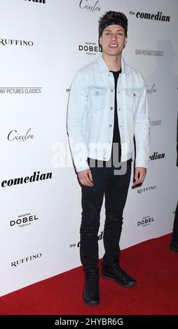 Matt Rife nimmt an der Premiere von „The Comedian“ in Los Angeles im Pacific Design Center Teil Stockfoto
