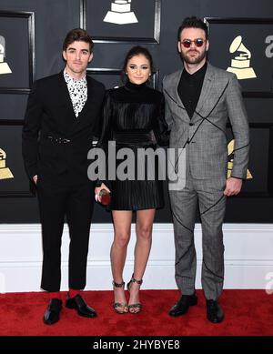 The Chainsmokers, Daya bei den Annual Grammy Awards 59. in Los Angeles Stockfoto