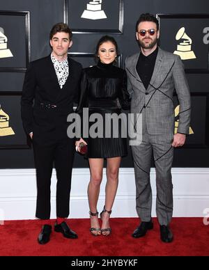 The Chainsmokers, Daya bei den Annual Grammy Awards 59. in Los Angeles Stockfoto