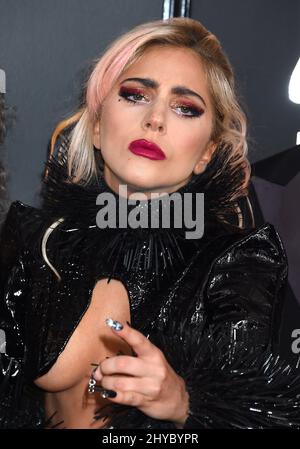 Lady Gaga nimmt an den Annual Grammy Awards 59. in Los Angeles Teil Stockfoto